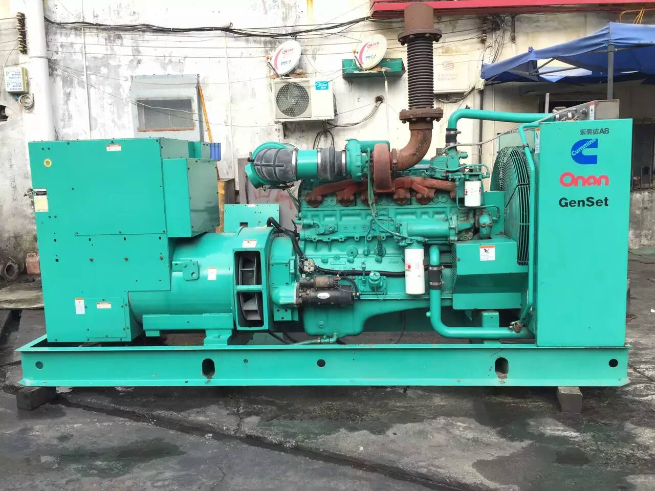 台安租赁发电机-柴油发电机不正常冒烟的原因